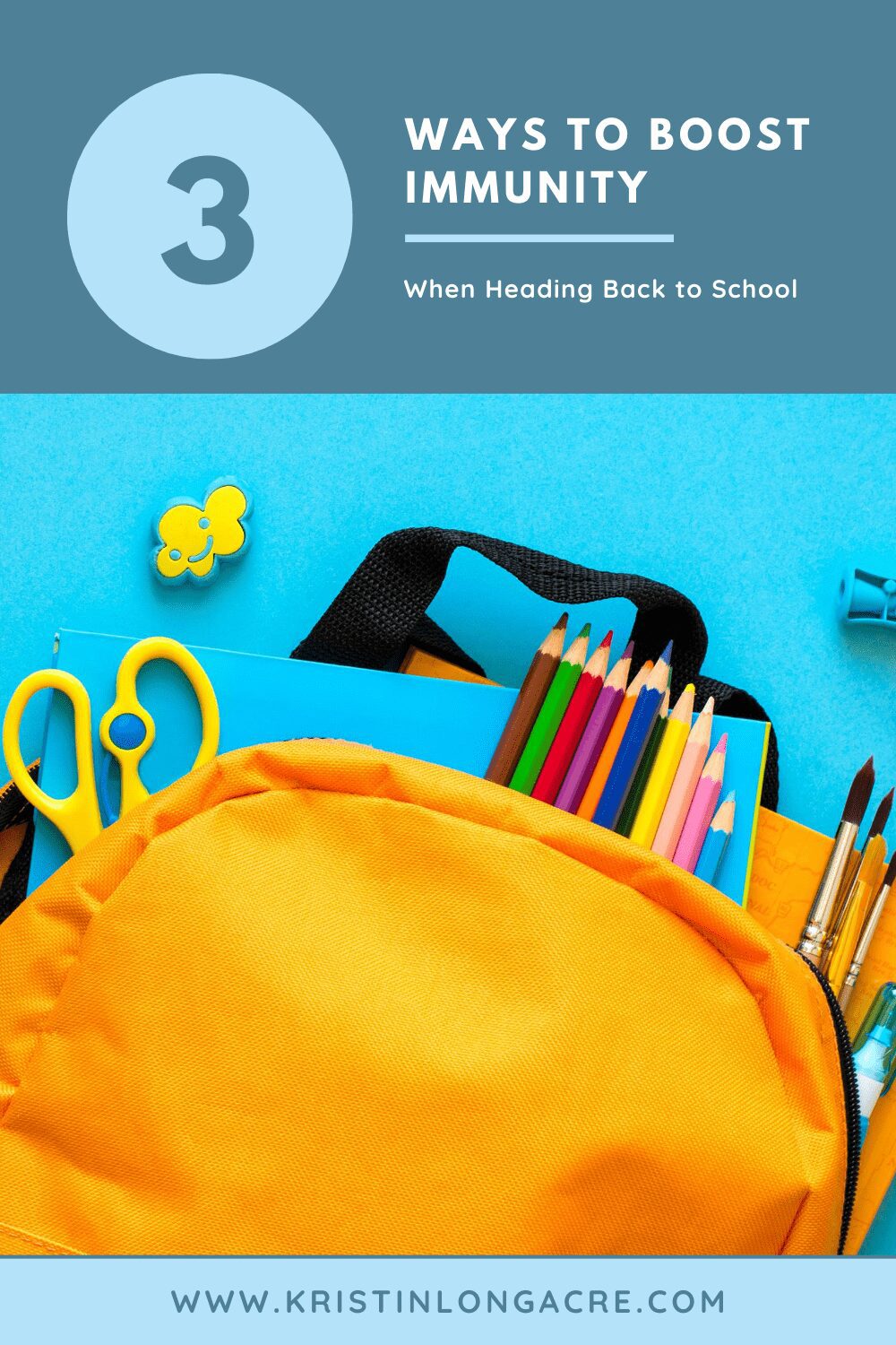 Pin: Boost Your Immune System For Back to School