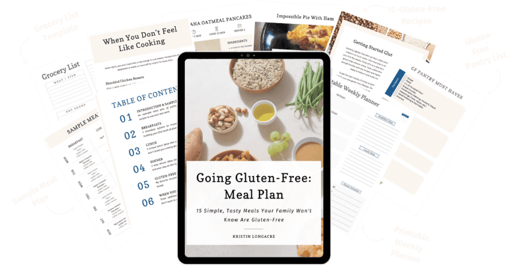 Going Gluten-Free Meal Plan - Lower Price - Transparent